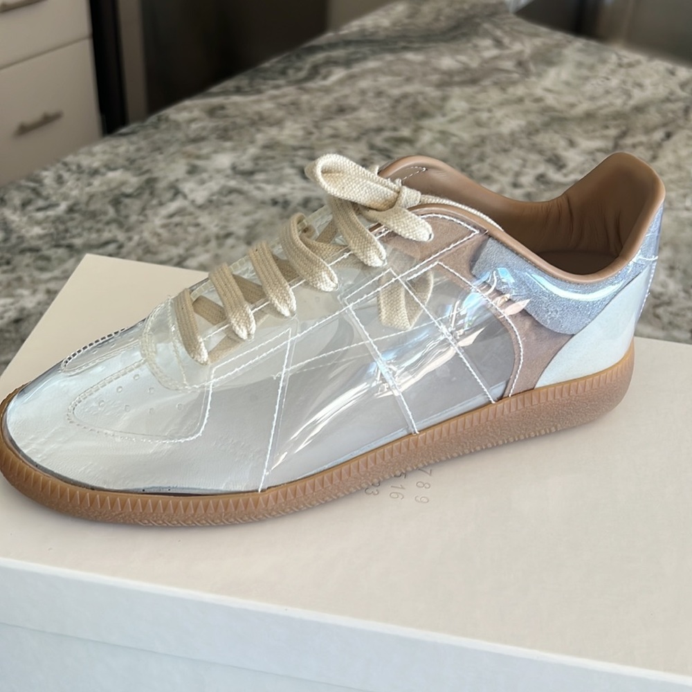 Maison Margiela's Transparent sneakers